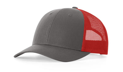 Charcoal / Red