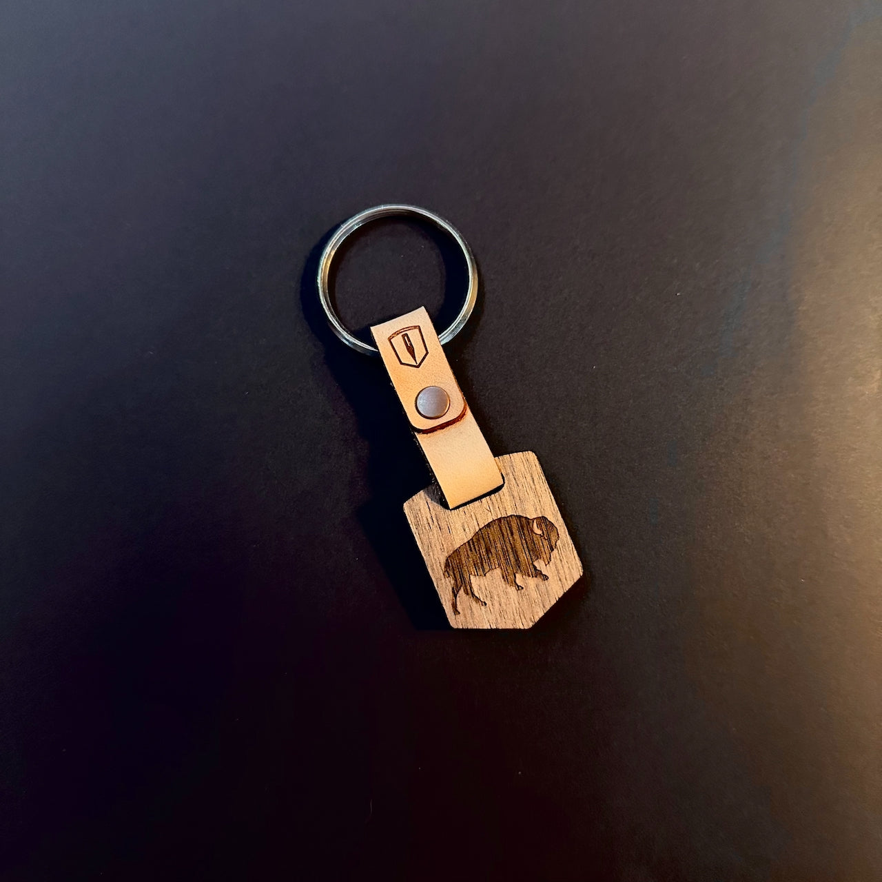 Hide & Grain Keytag