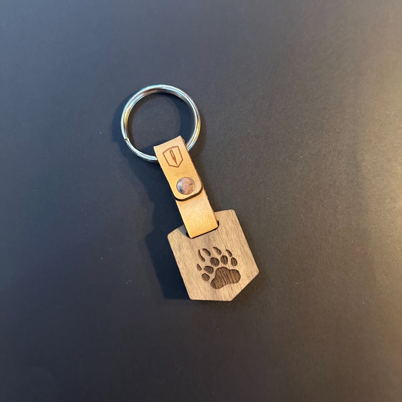 Hide & Grain Keytag