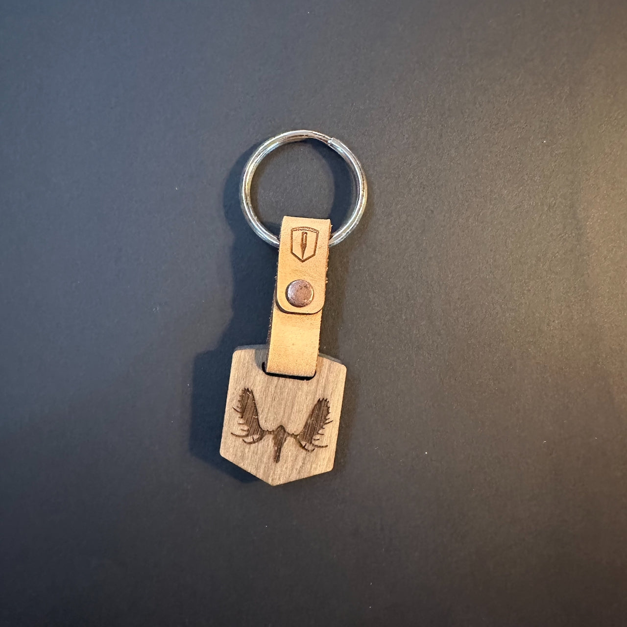 Hide & Grain Keytag