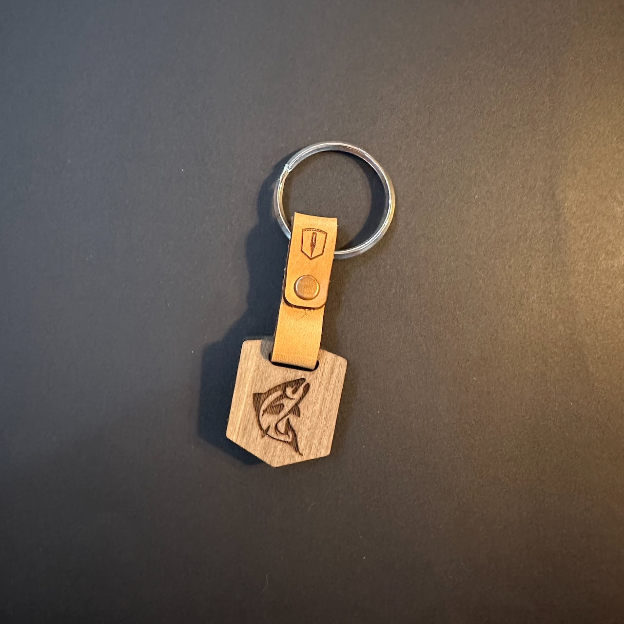 Hide & Grain Keytag