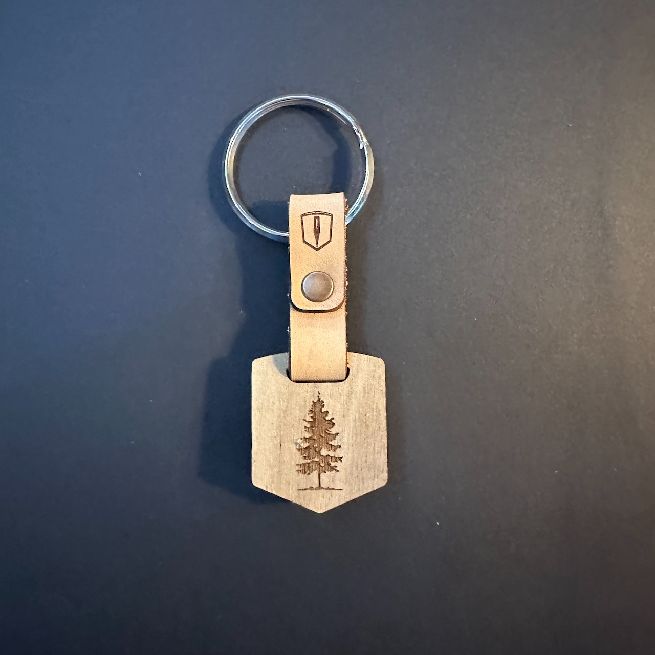 Hide & Grain Keytag